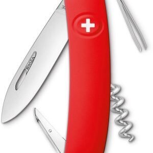 Swiza D01 Swiss Pocket Knife Red (2.875″)