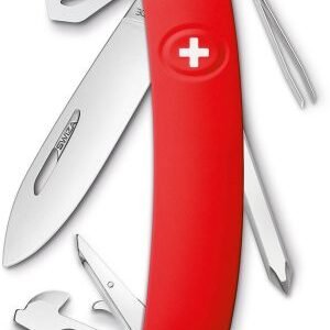 Swiza D04 Swiss Pocket Knife Red (2.875″)