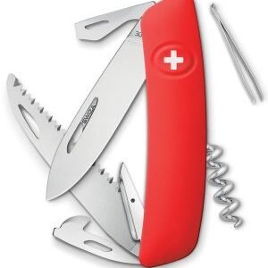 Swiza D05 Swiss Button Lock Red (2.75″)