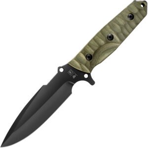 TB Outdoor Survival Fixed Blade Green (4.5″)