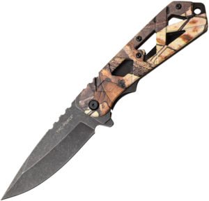 Tac Force Linerlock A/O Brown Camo (3.75″)
