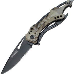 Tac Force Linerlock A/O Grey Camo (3.38″)