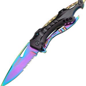 Tac Force Rainbow Linerlock A/O (3.38″)