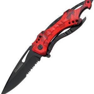 Tac Force Linerlock A/O Red Camo (3.25″)