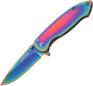 Tac Force Framelock Rainbow A/O (2.63″)