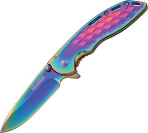 Tac Force Rainbow Framelock A/O (2.75″)