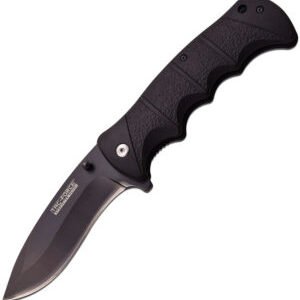 Tac Force Linerlock Black A/O (4″)