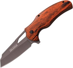 Tac Force Linerlock A/O Brown Pakkawood (3.25″)
