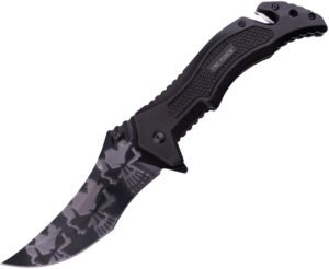 Tac Force Linerlock A/O Black (4″)
