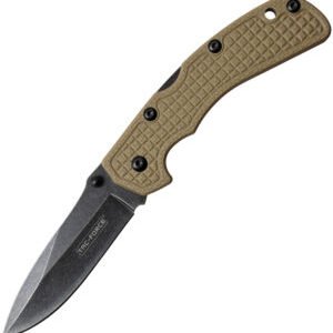Tac Force Lockback Tan G10 (3.25″)