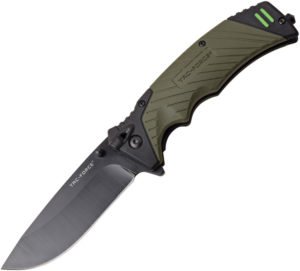 Tac Force Linerlock A/O Green (3.75″)