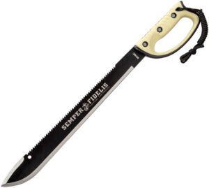 United Cutlery Semper Fi Sawback Machete (17.5″)
