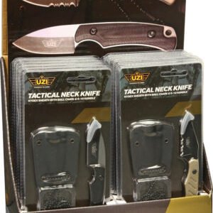 UZI Tactical Neck Knife Display (2″)