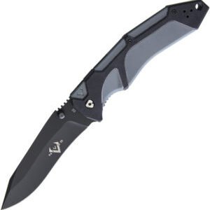 V NIVES Fractal Linerlock A/O Black (3.63″)