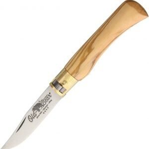 Old Bear Small Folder Olive Wood (2.75″)