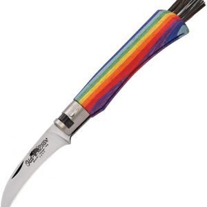 Old Bear Mushroom Knife Rainbow (2.75″)
