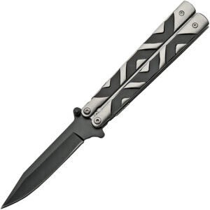 Rite Edge Linerlock A/O Black Silver (3.75″)