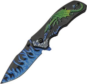 Rite Edge Dragon Flame Linerlock A/O (3.5″)