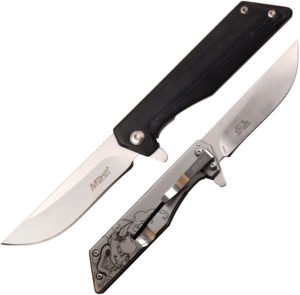 MTech Framelock Knife Devil Black (3″)