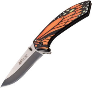 MTech Butterfly A/O Knife Orange (3″)