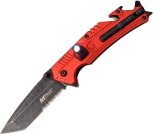 MTech Linerlock A/O Knife Red (3.25″)
