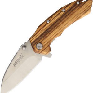 MTech Linerlock A/O Knife Zebrawood (2.63″)