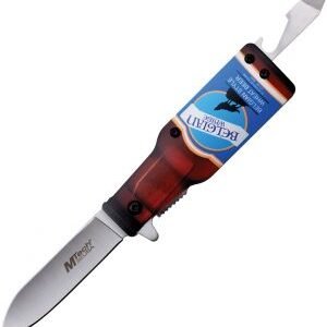 Mtech Bottle Linerlock A/O Knife Belgian (2.5″)