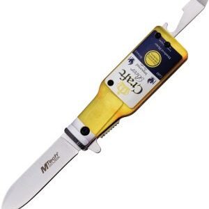 Mtech Bottle Linerlock A/O Knife Craft (2.5″)