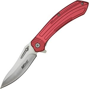 Mtech Linerlock A/O Knife Red (3.5″)
