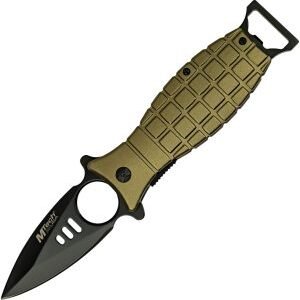 MTech Grenade Linerlock Knife Green (3.25″)
