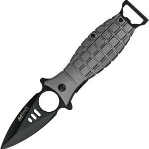 MTech Grenade Linerlock Knife Gray (3.25″)