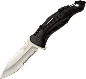 Mtech Linerlock A/O Knife Black (3.5″)