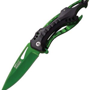 MTech Ballistic Linerlock A/O Knife Green (3.25″)