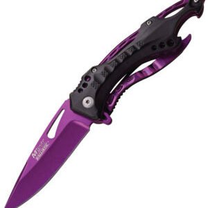 MTech Ballistic Linerlock A/O Purple (3.25″)