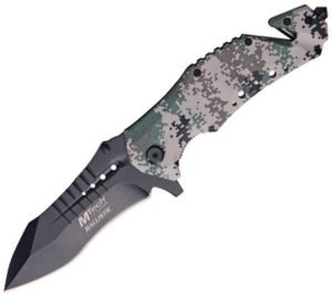 MTech Rescue Linerlock A/O Knife Camo (3.75″)