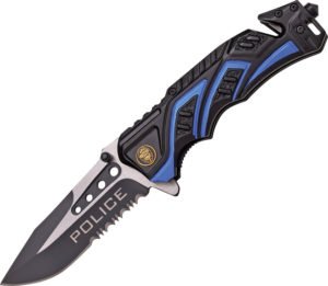 MTech Rescue Linerlock Police A/O Knife (3.38″)