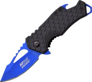 MTech Framelock A/O Knife Blue Finish (2.25″)