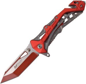 MTech Linerlock A/O Knife Red (3.25″)