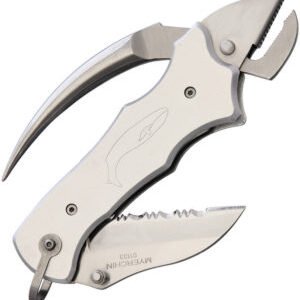 Myerchin Sailors Tool Linerlock Silver (2.25″)