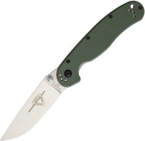 Ontario RAT II Linerlock OD Green (3″)