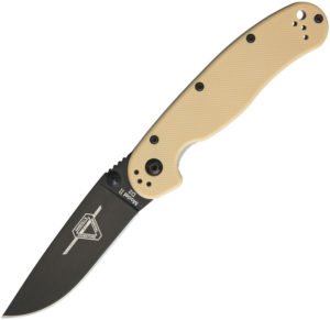 Ontario RAT II Linerlock Desert Tan D2 (3″)