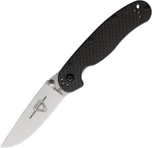 Ontario RAT II Linerlock D2 CF (3″)