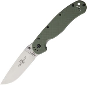 Ontario RAT I Linerlock OD Green (3.5″)