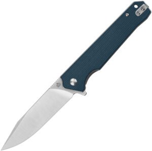 QSP Knife Mamba Linerlock Micarta Blue (3.5″)