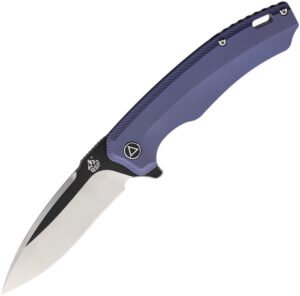 QSP Woodpecker Framelock Knife Purple (3.75″)