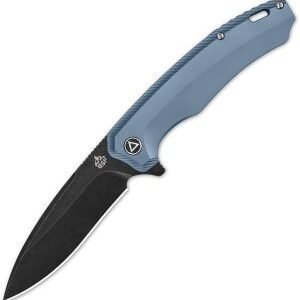 QSP Woodpecker Framelock Knife Blue (3.75″)