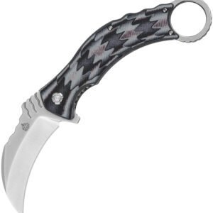 QSP Knife Eagle Karambit Linerlock Gray (3.13″)