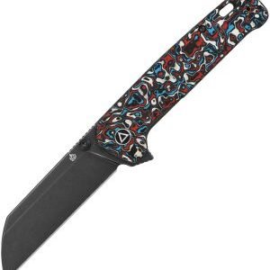 QSP Penguin Plus Knife Red/White/Blue (3.38″)