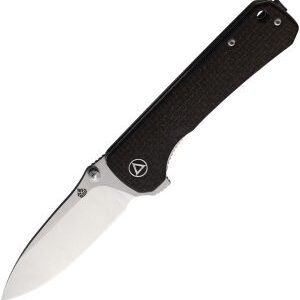 QSP Knife Hawk Linerlock Brown Micarta (3.25″)