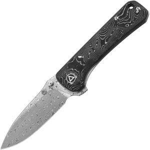 QSP Knife Hawk Linerlock Al Foil CF (3.25″)